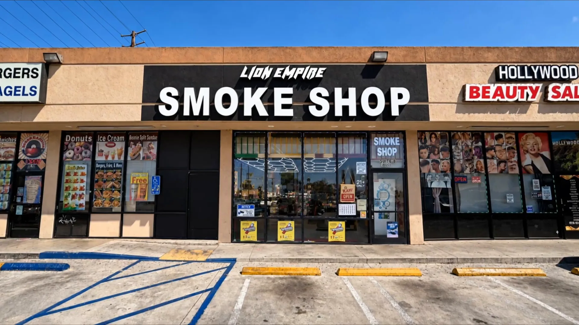 Lion Empire website hero visual